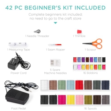 Best Compact Sewing Machine for Beginners with Kits and Patterns