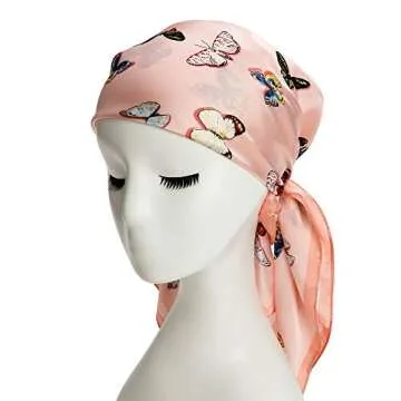 Luxurious 27 Inch Butterfly Print Scarf for Women