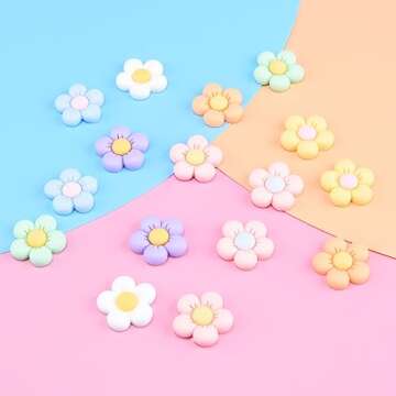 Decwenme Flower Shoe Charms for Girls Women Kids party Favor Gifts