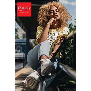 Annie - Ms. Remi Silky Satin Double Cotton - Lined Day and Night Cap - Comfort Elastic Band (Extra Jumbo - Black)