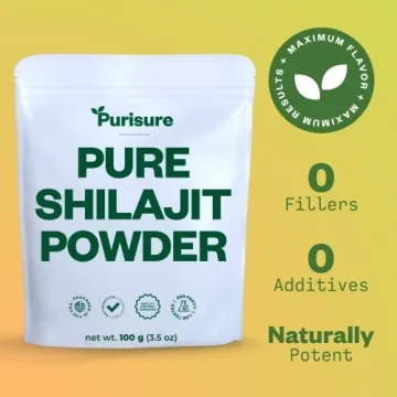 Purisure Shilajit Powder Boosts Energy & Wellness