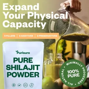 Purisure Shilajit Powder Boosts Energy & Wellness