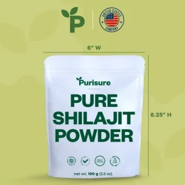 Purisure Shilajit Powder Boosts Energy & Wellness