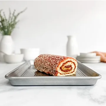 Nonstick USA Pan Jelly Roll Pan - Durable & Warp Resistant