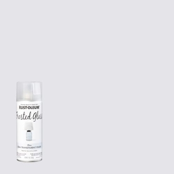 Rust-Oleum Frosted Glass Spray Paint for Elegant Designs