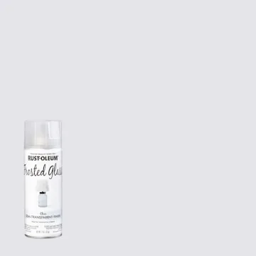 Rust-Oleum Frosted Glass Spray Paint for Elegant Designs