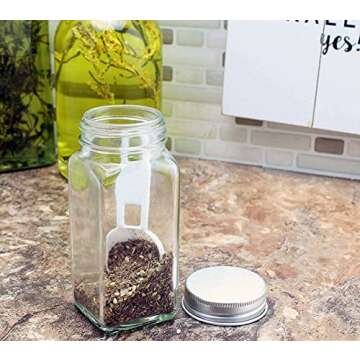 Cornucopia Brands 24-Pack Teaspoon Measuring Spoons - Perfect for Spices & Baking!