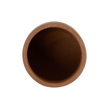 Creative Co-Op Terracotta Crock Elegant Kitchen Storage