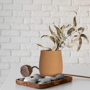 Creative Co-Op Terracotta Crock Elegant Kitchen Storage