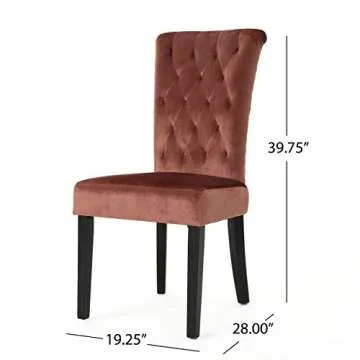 Stylish Christopher Knight Home Velvet Dining Chairs