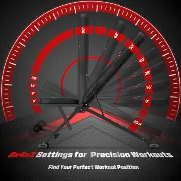 FLYBIRD Adjustable Weight Bench for Versatile Home Workouts