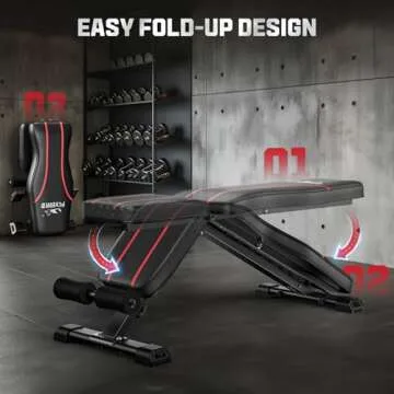FLYBIRD Adjustable Weight Bench for Versatile Home Workouts
