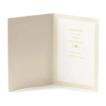 Mr. & Mrs. Hallmark Wedding Card - Elegant Keepsake
