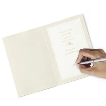 Mr. & Mrs. Hallmark Wedding Card - Elegant Keepsake