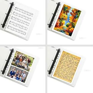 Buy Rubex Clear Sheet Protectors for Binders Online