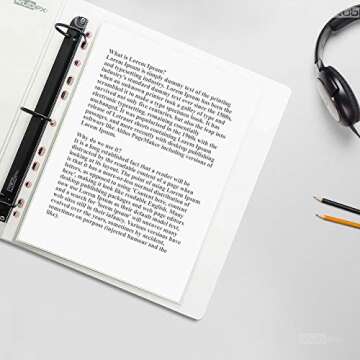 Buy Rubex Clear Sheet Protectors for Binders Online