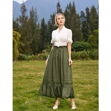 Elegant Victorian Short Puff Sleeve White Blouse for Women