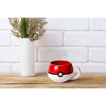 Official Pokemon Pokeball Mug - Perfect Gift for Fans