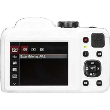 Kodak PIXPRO Astro Zoom AZ252-WH 16MP Digital Camera with 25X Optical Zoom and 3" LCD (White)