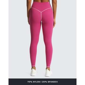 Aoxjox High Waisted Workout Leggings for Women