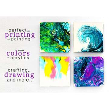 VViViD Double Primed Cotton Canvas 12" Wide Roll Choose Your Size! (10ft x 12" Roll)