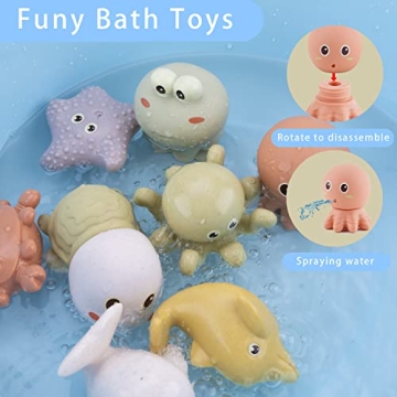 Mold Free Baby Bath Toys Set for Toddlers - AMCHSURI