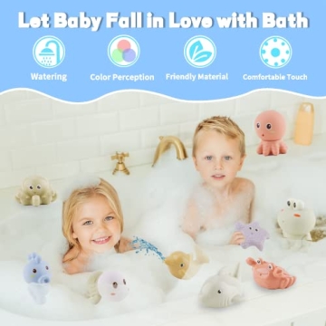 Mold Free Baby Bath Toys Set for Toddlers - AMCHSURI