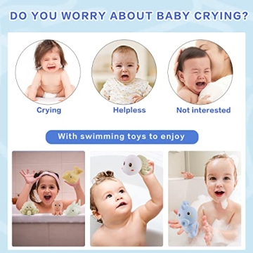 Mold Free Baby Bath Toys Set for Toddlers - AMCHSURI