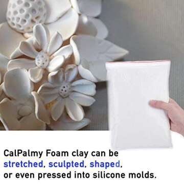 1.1lb Moldable Foam Clay for Cosplay and Crafts