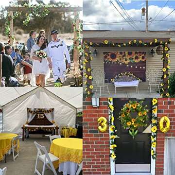 UKELER Sunflower Vines - Perfect for Any Occasion!