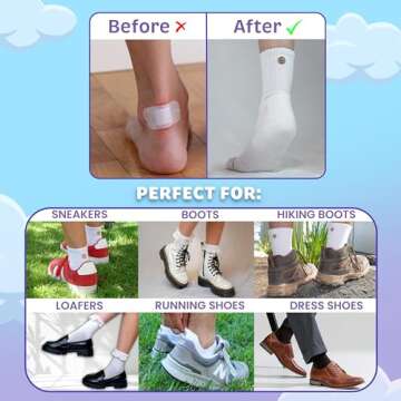 SHEZZA Cushioned Socks - Anti-Blister & Moisture Wicking