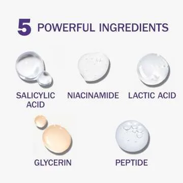 Olay Super Serum Night Repair for Face, Trial Size - Niacinamide, Peptide, Salicylic & Lactic Acid, Glycerin ​- Anti-Wrinkle, Dark Spot Reduction, Smooths Fine Lines, Skin Surface Renewal, 0.5 Oz