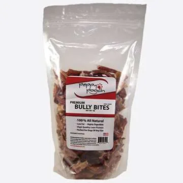 Peppy Pooch Bully Bites: All-Natural Dog Treats