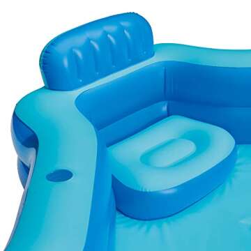Summer Waves KB0706000 Deluxe Comfort Inflatable Pool