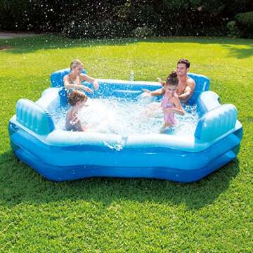 Deluxe Inflatable Pool for Summer Fun