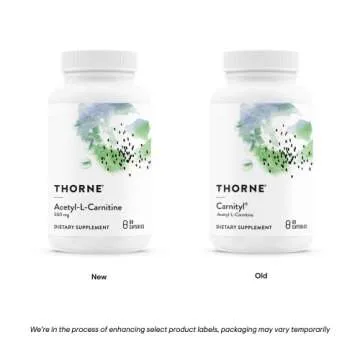 THORNE Acetyl-L-Carnitine - Boost Brain & Nerve Health 500mg