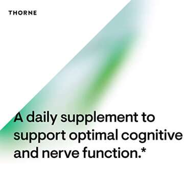 THORNE Acetyl-L-Carnitine - Boost Brain & Nerve Health 500mg