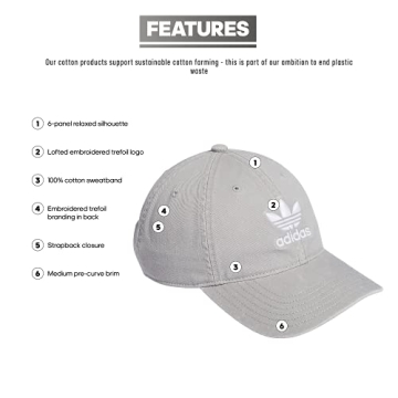 adidas Originals Men's Relaxed Fit Cap for Style and Comfort