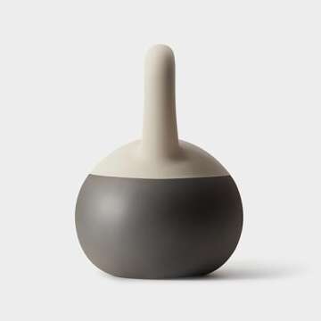 WeGym Soft Kettlebells with Cushioned Impact-Resistant Base and Anti-Slip, Wide-Grip Handle for Home Workouts, Weightlifting, and Full Body Strength Training