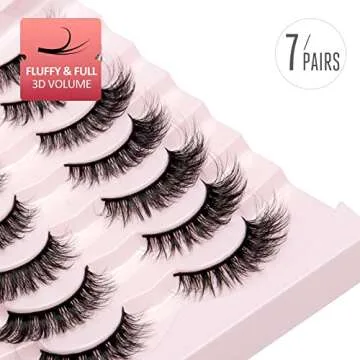 Onlyall Natural False Eyelashes for a Glamorous Look
