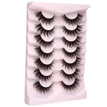 Onlyall Natural False Eyelashes for a Glamorous Look