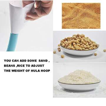 42" Adjustable Exercise Hoop for Fun Workouts