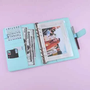 Elegant Antner A5 PU Leather Binder for All Needs