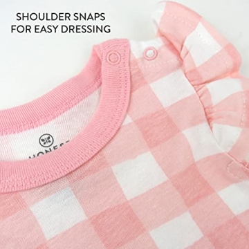 Charming Organic Cotton Bodysuit Dresses for Infants