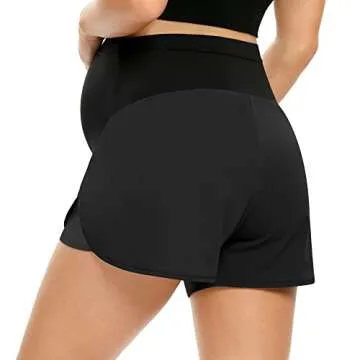 Shop POSHGLAM Women's Maternity Shorts for Comfort