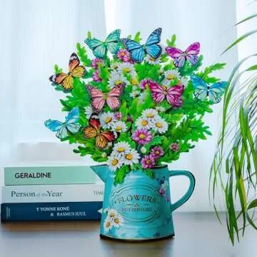 Airpark Pop-Up Card for Mom Birthday Gift - 16" 3D