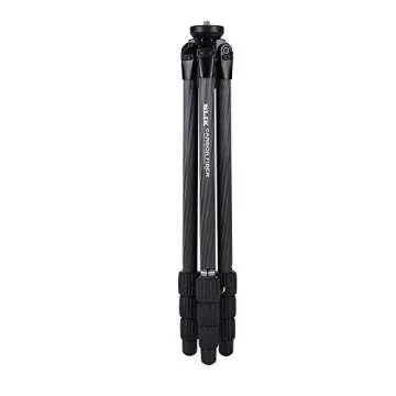 SLIK Pro CF-634 4-Section 64" Carbon Fiber Tripod - Ultimate Travel Companion