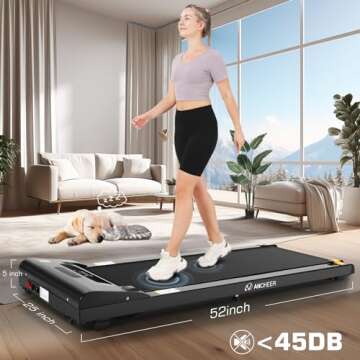 Affordable ANCHEER Under Desk Treadmill for Home Fitness