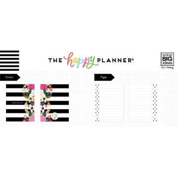 me & my BIG ideas The Happy Planner - Micro Botanical Garden Memo Book, Multicolor (PMBM-12)