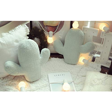 Cactus Shape Pillow - Cute and Soft Decorative Cushion